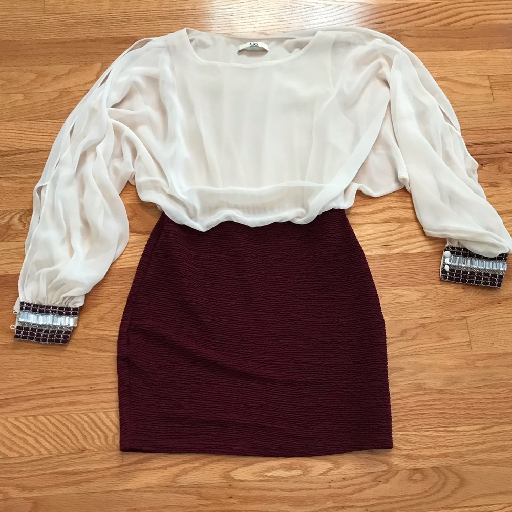 Boutique Bought Illusion Dress